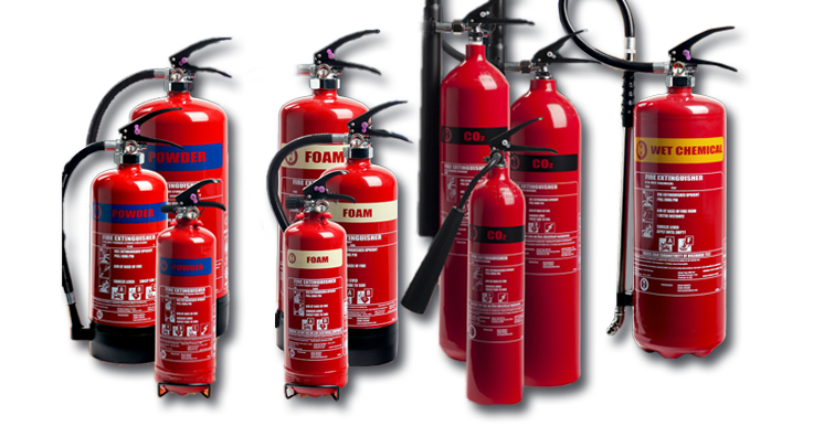 Set of Extinguishers